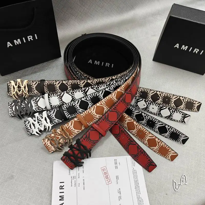 Amiri belt 38mmX90-125cm lb44